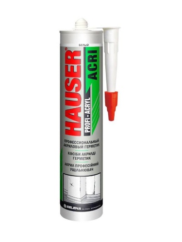 Герметик HAUSER акриловый белый 260мл
