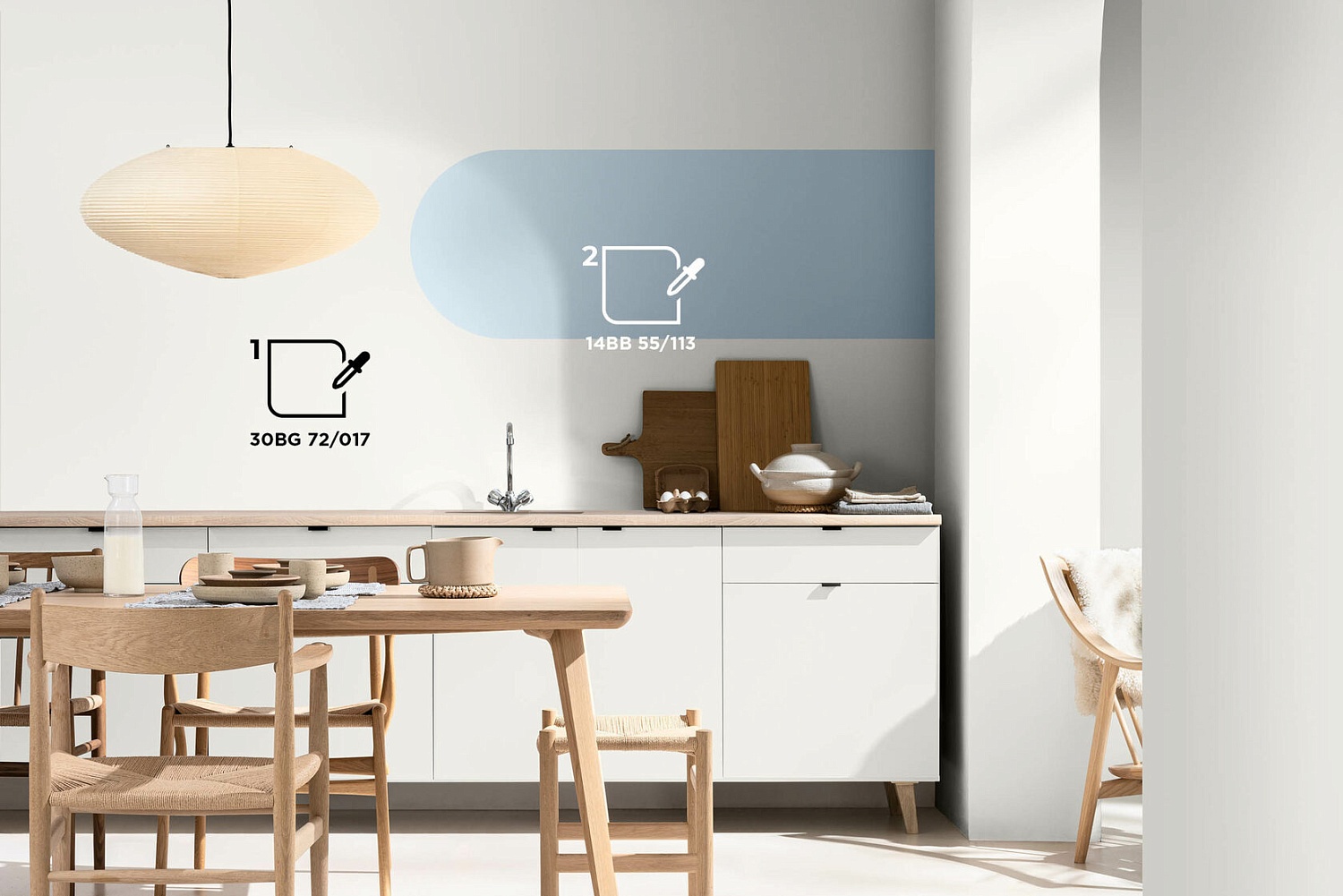 Цветовая палитра DULUX для КУХНИ