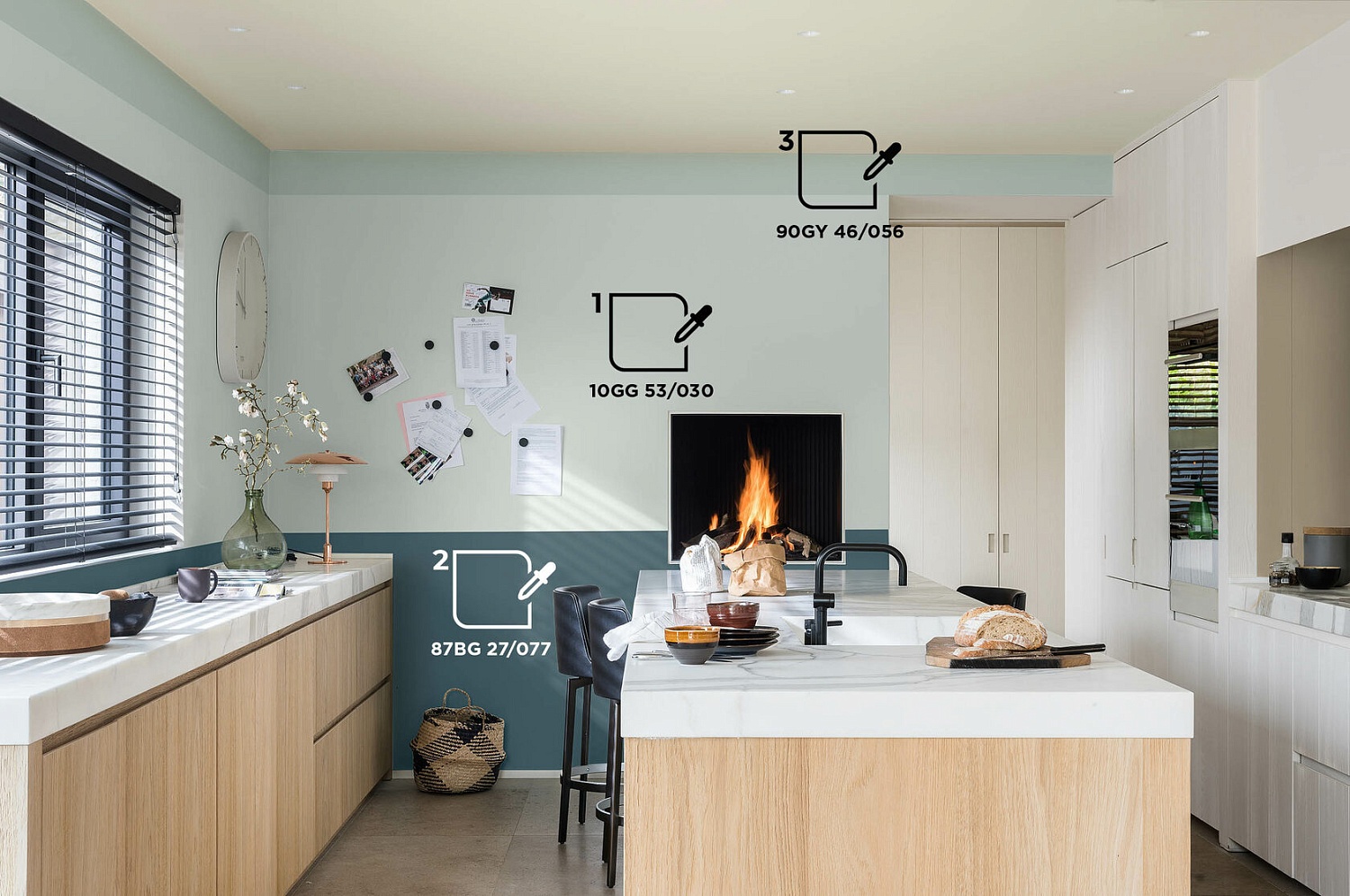 Цветовая палитра DULUX для КУХНИ