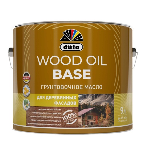 Масло грунтовочное düfa WOOD OIL BASE для деревянных фасадов