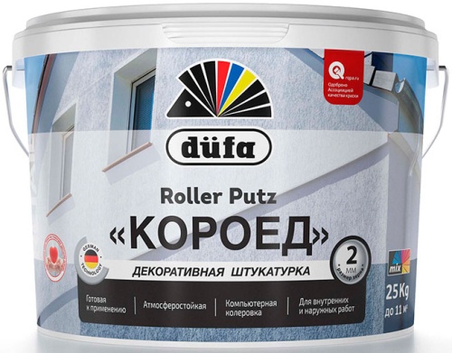 Штукатурка DUFA Retail ROLLER PUTZ декоративная роллерная 15кг