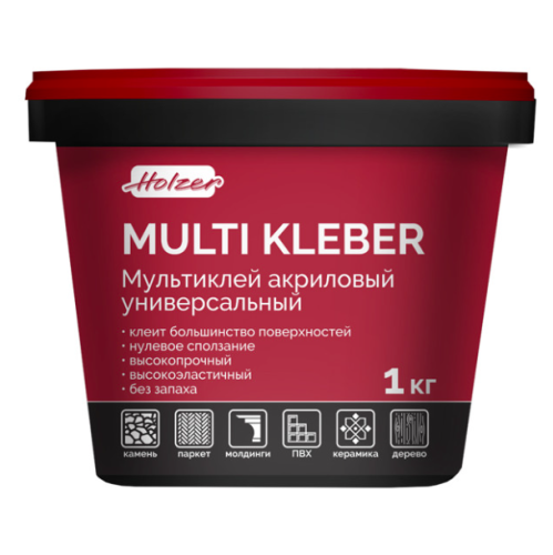 HOLZER Мультиклей Multi Kleber акриловый универсальный 1 кг