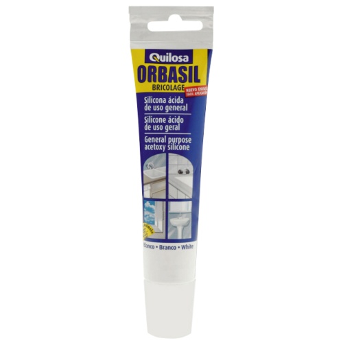 Герметик силиконовый QUILOSA Orbasil DIY санитарный Герметик силиконовый QUILOSA Orbasil DIY санитарный