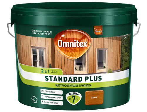 Пропитка Pinotex Standard декоративная универсальная для древесины