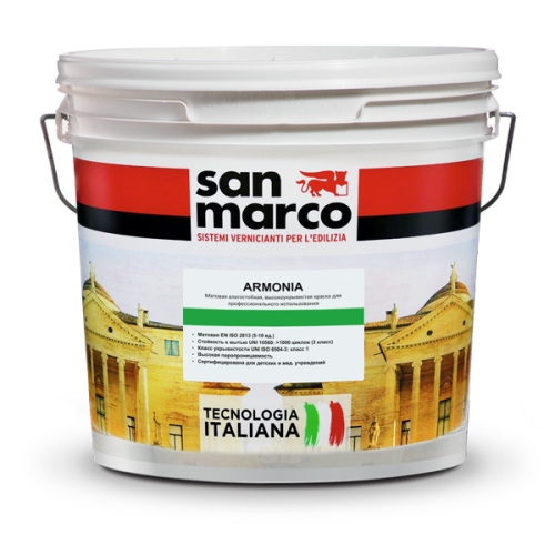 Краска SAN MARCO Armonia Bianco