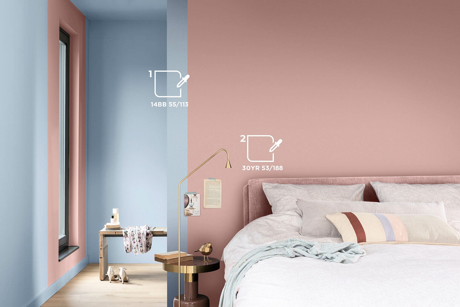 Цветовая палитра DULUX (красный)