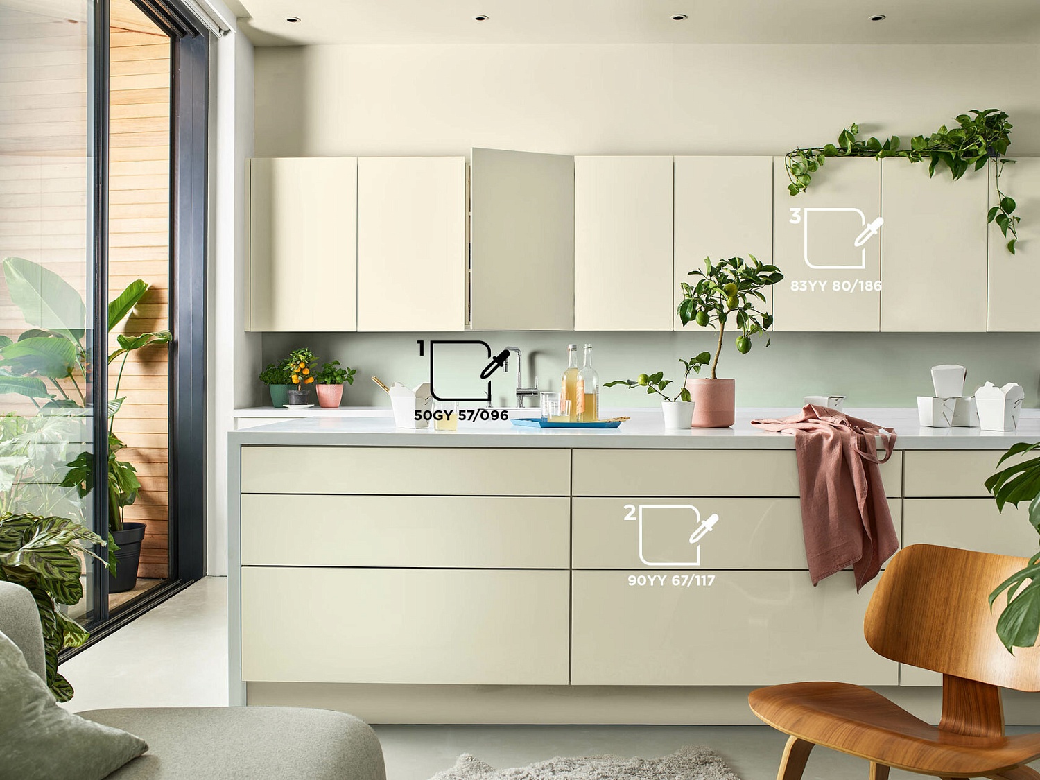 Цветовая палитра DULUX для КУХНИ