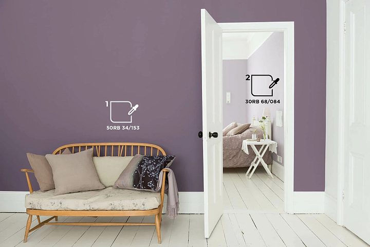 Цветовая палитра DULUX для гостинной — фото 21