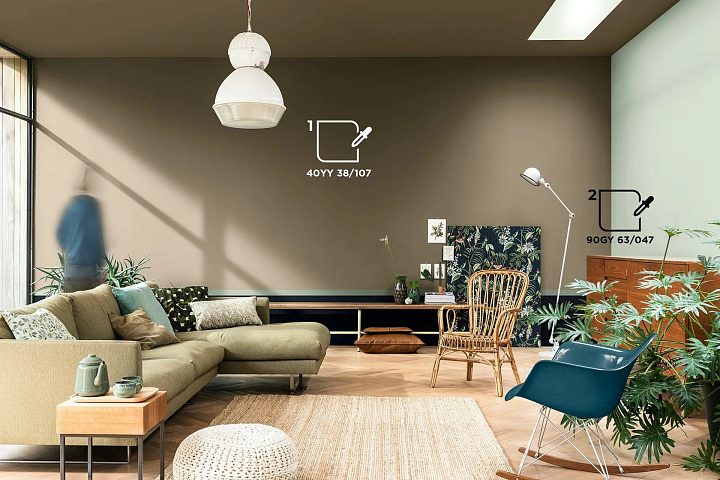 Цветовая палитра DULUX для гостинной — фото 11