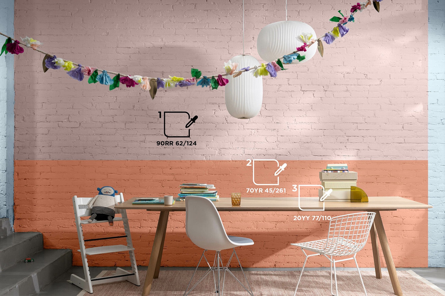 Цветовая палитра DULUX (красный)