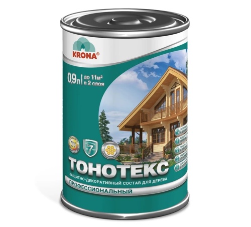 Пропитка KRONA Тонотекс для древесины