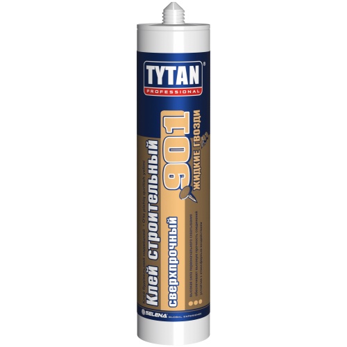 Клей строительный TYTAN Professional 901 сверхпрочный 380 г Клей строительный TYTAN Professional 901 сверхпрочный 380 г