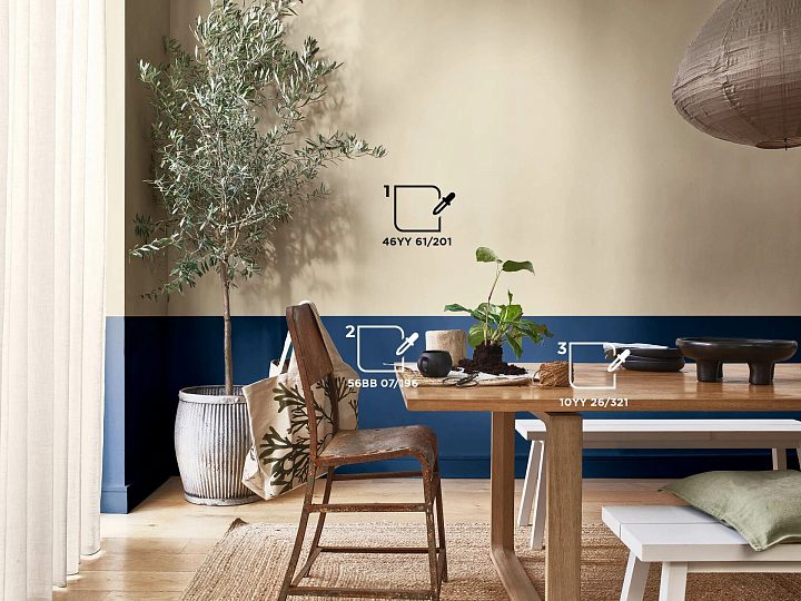 Цветовая палитра DULUX для гостинной — фото 16