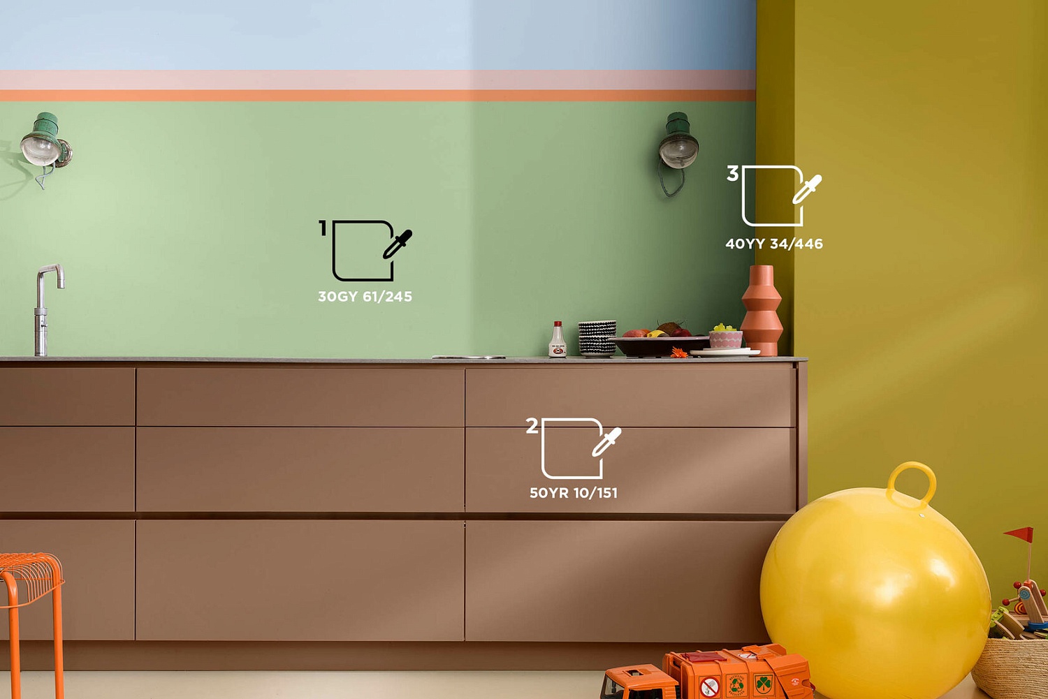 Цветовая палитра DULUX для КУХНИ