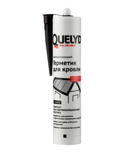 Герметик QUELYD для кровли черный