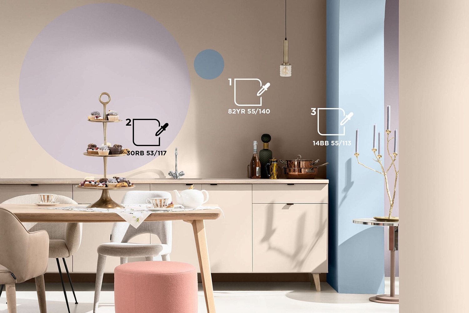 Цветовая палитра DULUX для КУХНИ