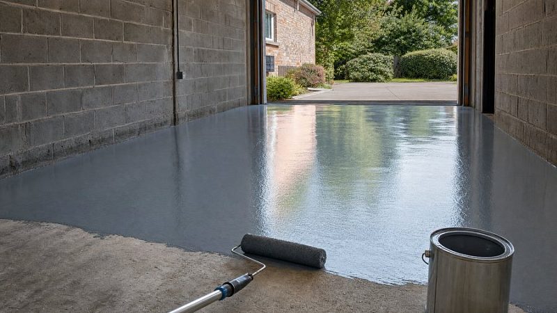 Краска для бетонного пола: как выбрать по нагрузке и условиям