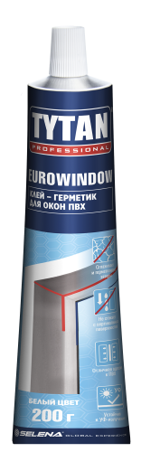 Клей-герметик для окон ПВХ TYTAN Professional EUROWINDOW