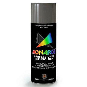 Краска MONARCA аэрозольная акриловая универсальная