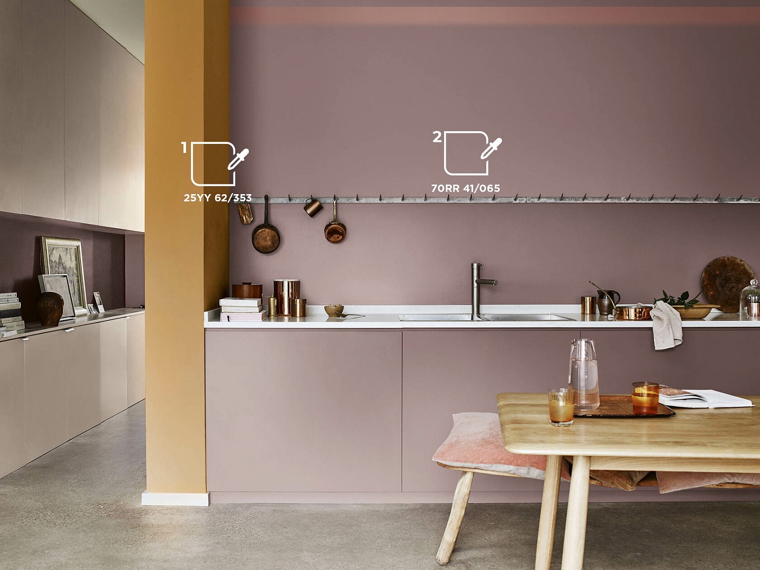 Цветовая палитра DULUX для КУХНИ