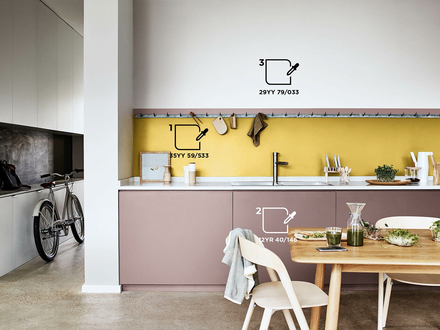 Цветовая палитра DULUX для КУХНИ