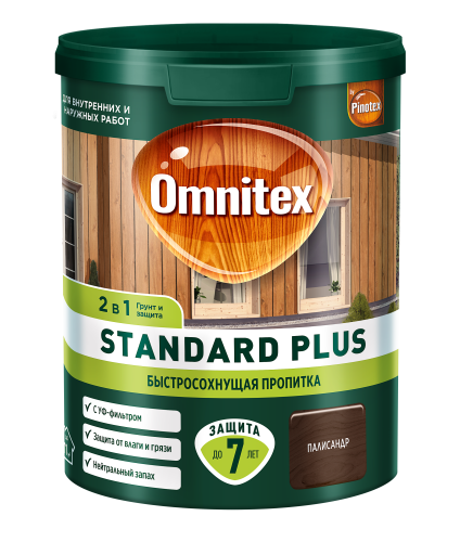 Пропитка Pinotex Standard декоративная универсальная для древесины