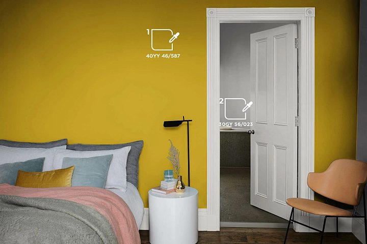 Цветовая палитра DULUX для спальни — фото 1