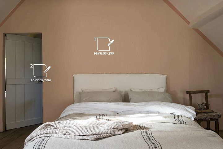 Цветовая палитра DULUX для спальни — фото 27