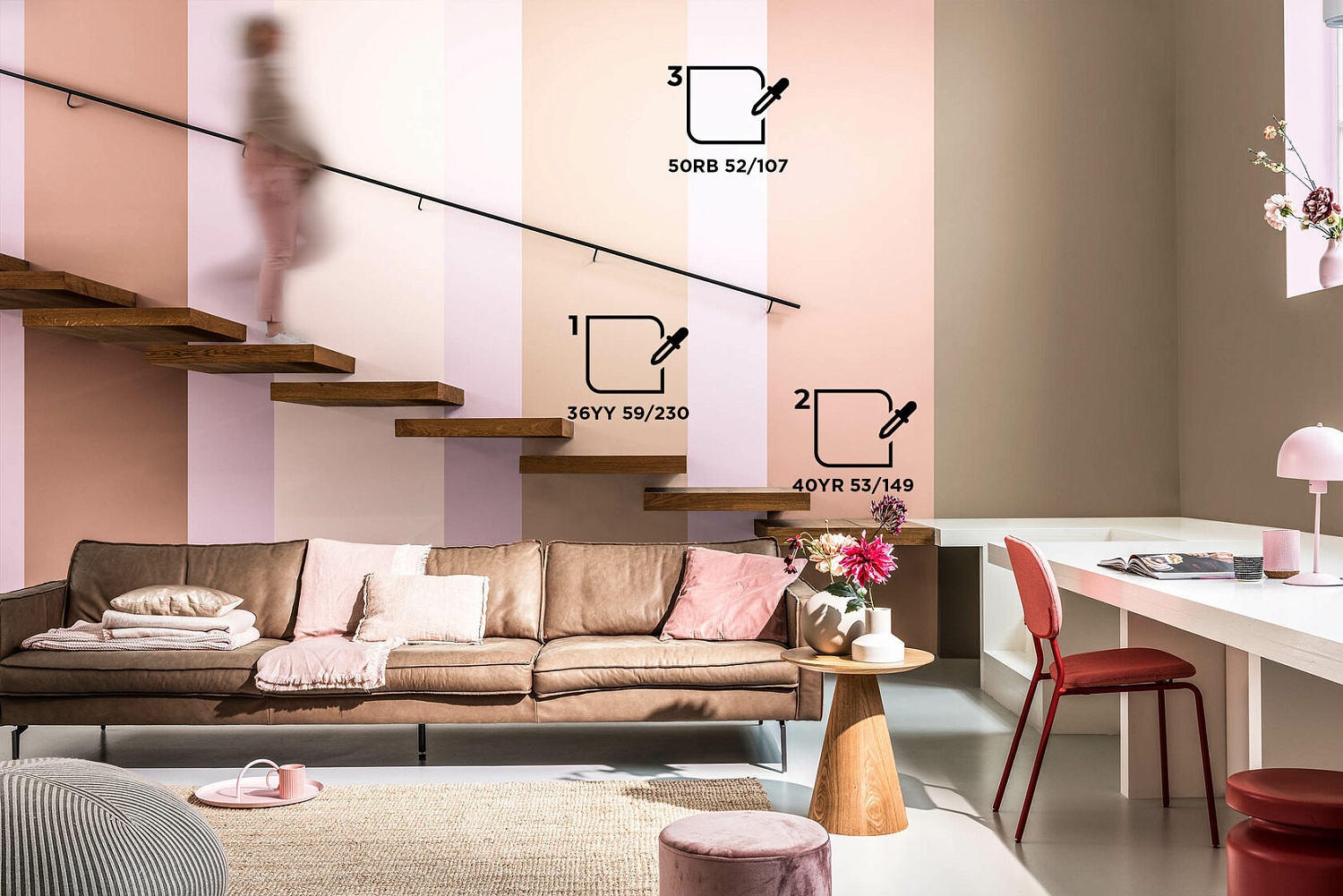 Цветовая палитра DULUX для гостинной