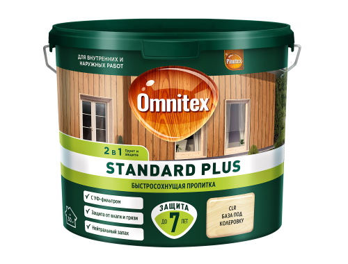 Пропитка Pinotex Standard декоративная универсальная для древесины
