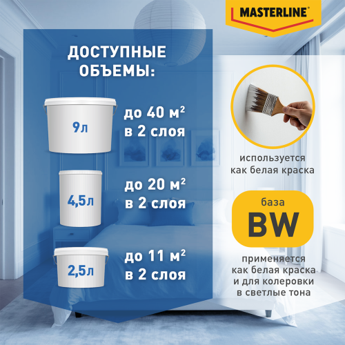 Краска Masterline Maestro Интерьерная Фантазия