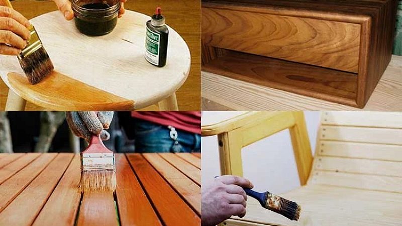Лакирование деревянной мебели